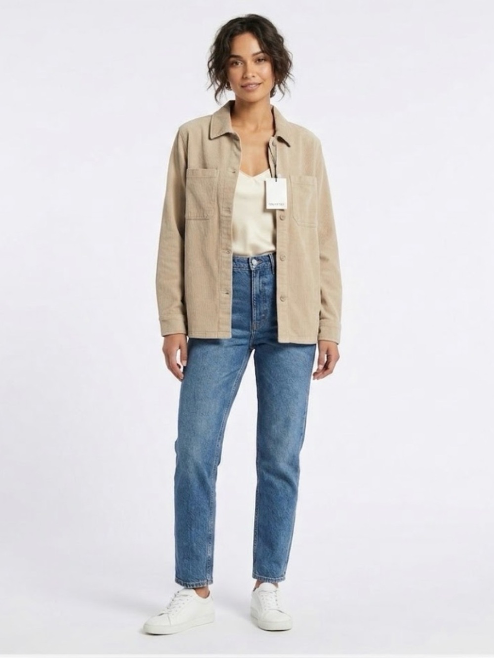 NWT INDUSTRY Republic Tan Utility Shacket | UNISEX | Size S